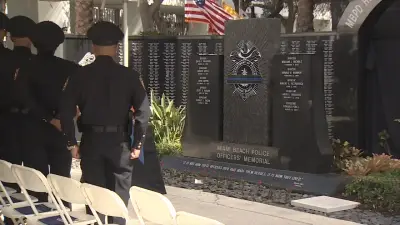 Miami Beach Police hold memorial service for fallen officers