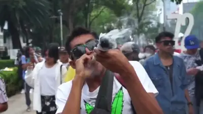 Thousands in Mexico City rally for free access to marijuana, legal growth of cannabis for personal use