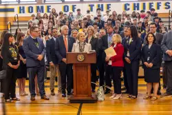 Trump’s education secretary threatens to pull funding from NY over its Native American mascot ban