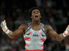 Stoughton native Fredrick Richard flips his way to a world record