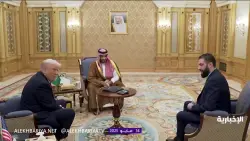 Trump meets with Syria’s insurgent-turned-leader in Saudi Arabia
